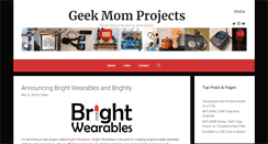 Desktop Screenshot of geekmomprojects.com
