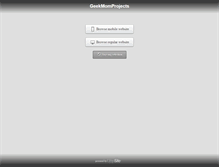 Tablet Screenshot of geekmomprojects.com